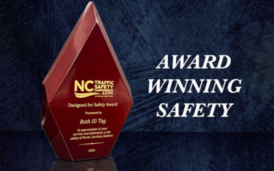 ROTH ID TAG Wins The “Designed for Safety” Award at the NC Traffic Safety Conference and Expo